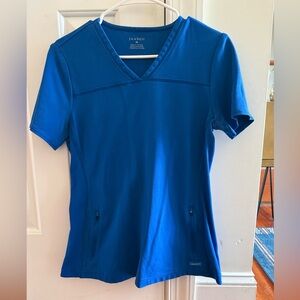 Jaanuu Women's Scrub set in Royal Blue Size M/MP